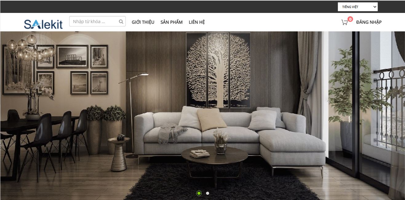 giao dien website ban hang