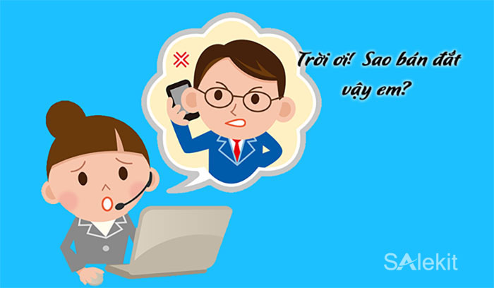 khach hang che san pham