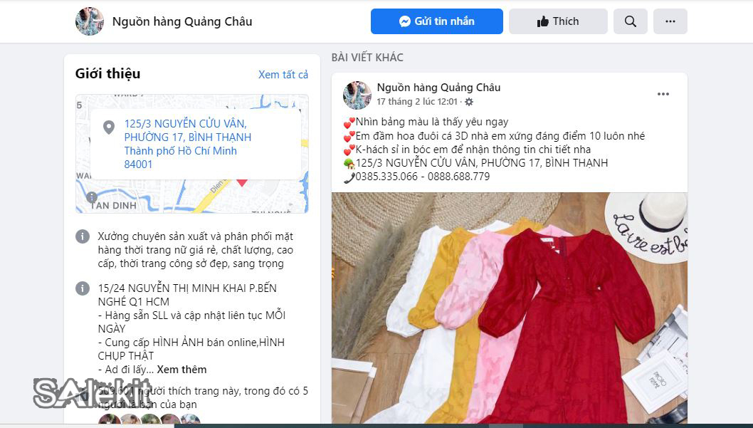 nguồn sỉ quần &aacute;o quảng ch&acirc;u