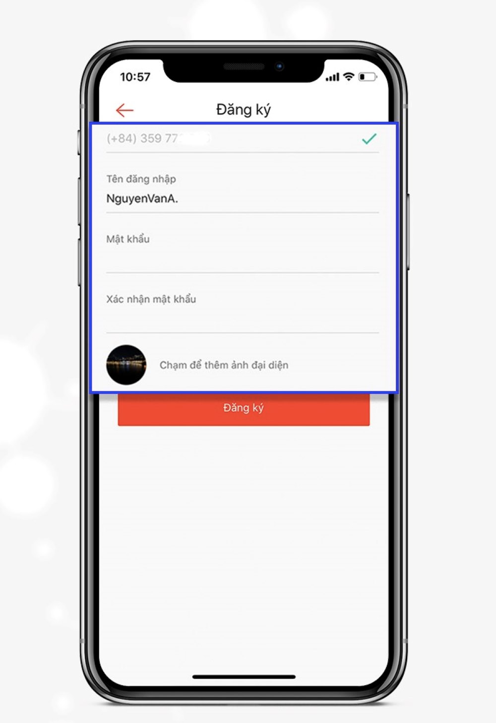Tạo t&agrave;i khoản shopee tr&ecirc;n điện thoại đơn giản, dễ hiểu 