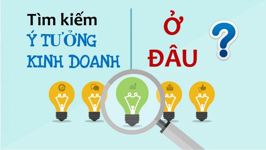 T&igrave;m kiếm &yacute; tưởng kinh doanh