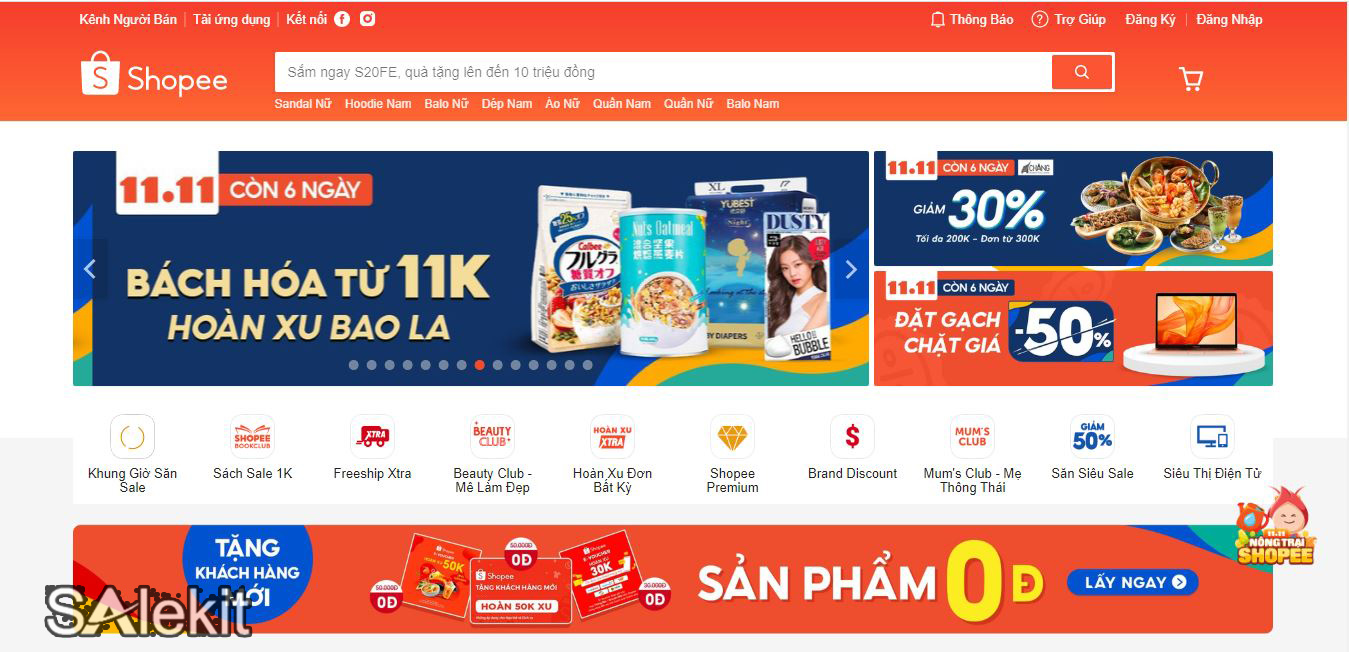 ban hang tren shopee