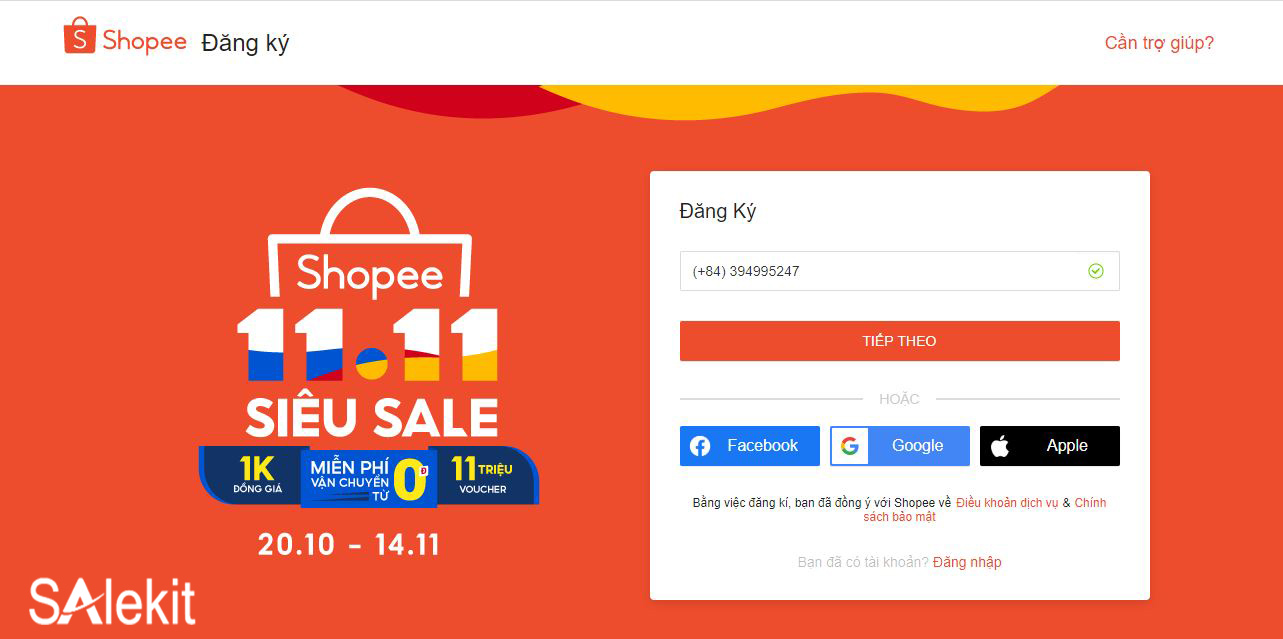 ban hang tren shopee