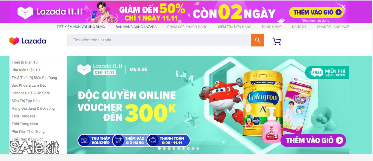 website b&aacute;n h&agrave;ng online