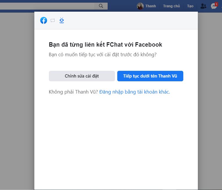 ung dung chatbot facebook