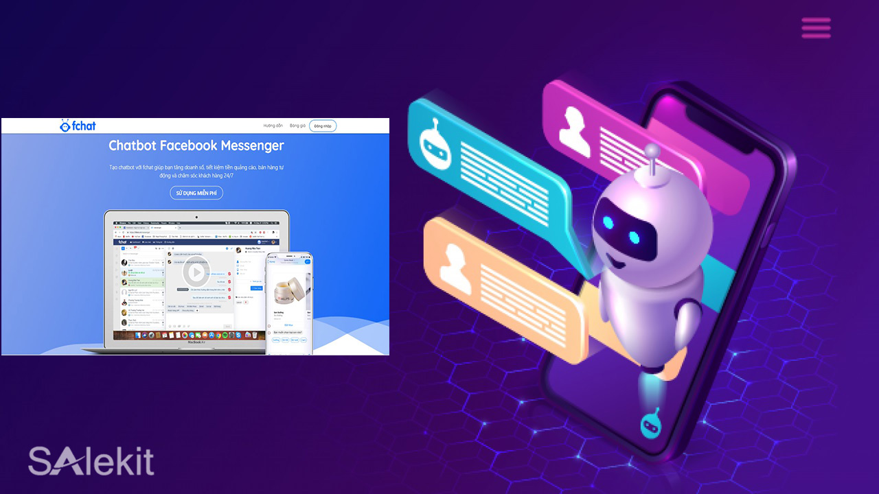ung dung chatbot facebook